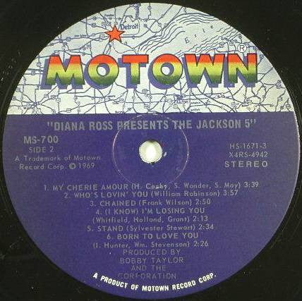 The Jackson 5 : Diana Ross Presents The Jackson 5 (LP, Album, Ind)