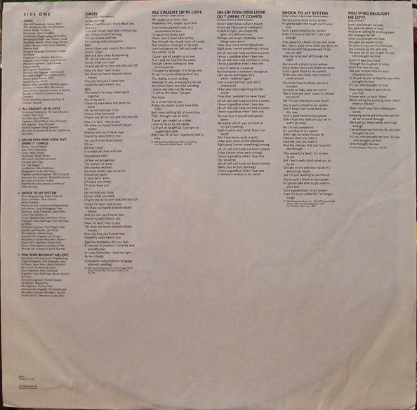 Roberta Flack - Oasis (LP, Album, SP )