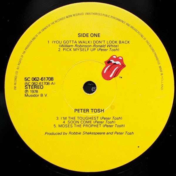 Peter Tosh : Bush Doctor (LP, Album)