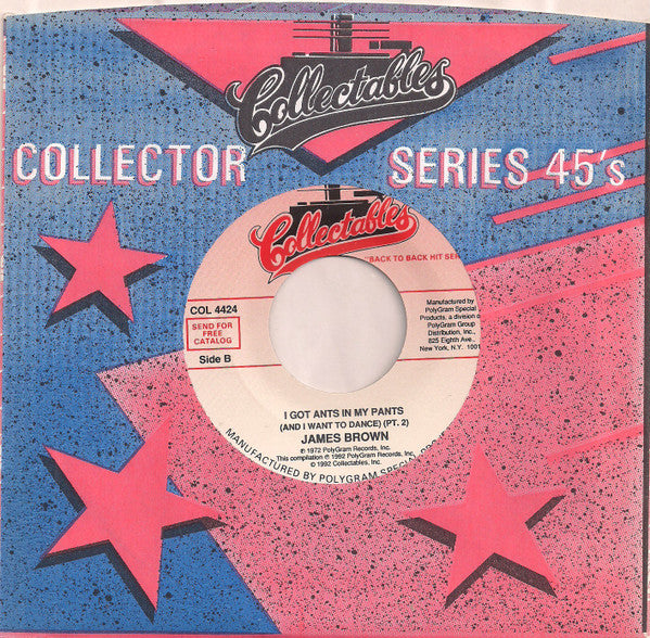 James Brown : I Got Ants In My Pants (And I Want To Dance) (7", RE)