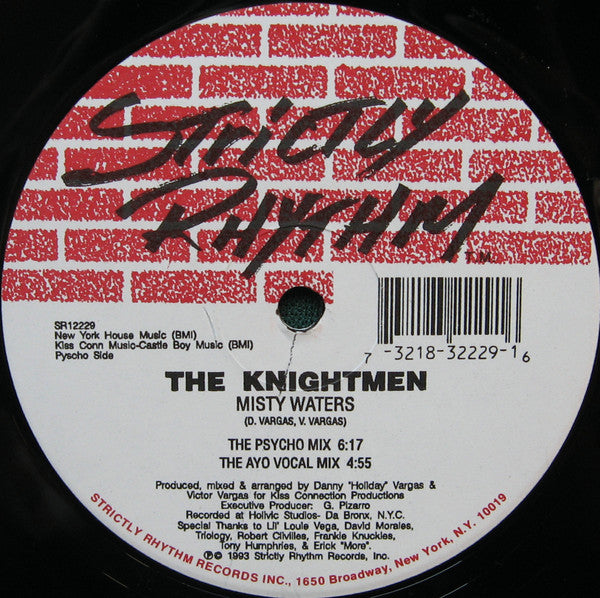 The Knightmen : Misty Waters / I Wanna Luv (12")