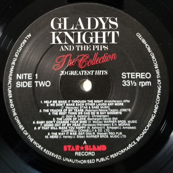 Gladys Knight And The Pips - The Collection - 20 Greatest Hits (LP, Comp)