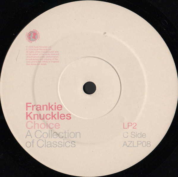 Frankie Knuckles - Choice - A Collection Of Classics (4xLP, Comp)