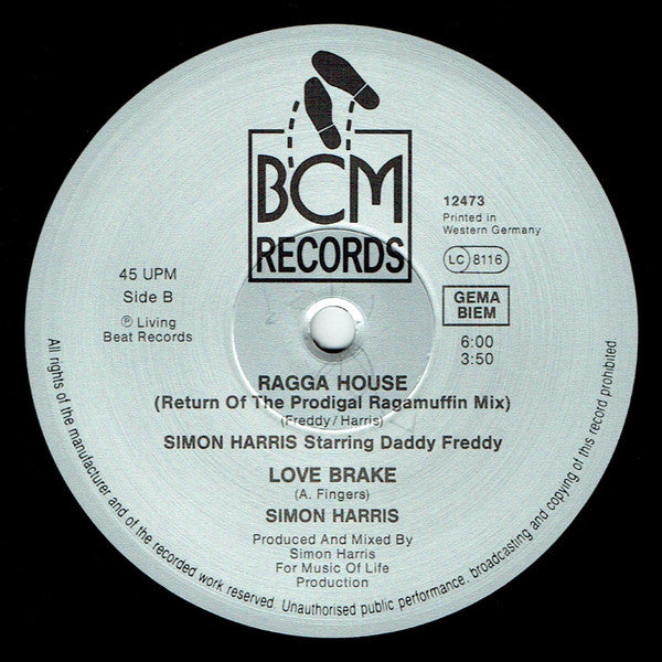 Simon Harris Starring Dina Carroll & Monte Luv : Don't Stop The Music (12")