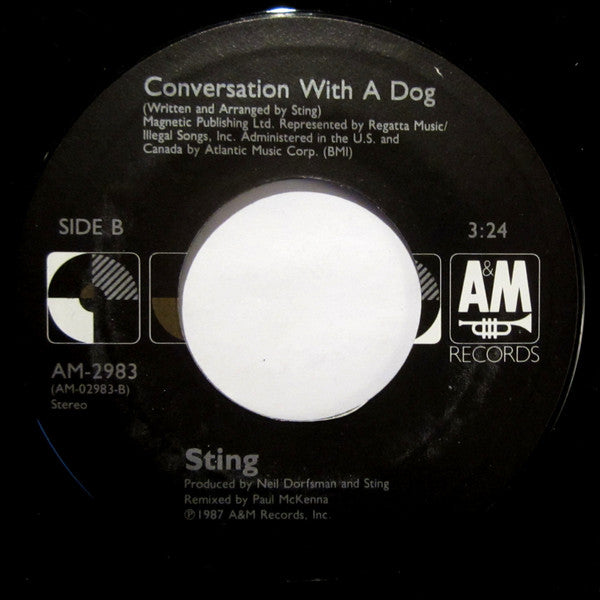 Sting - We'll Be Together (7", Single, Styrene, Car)