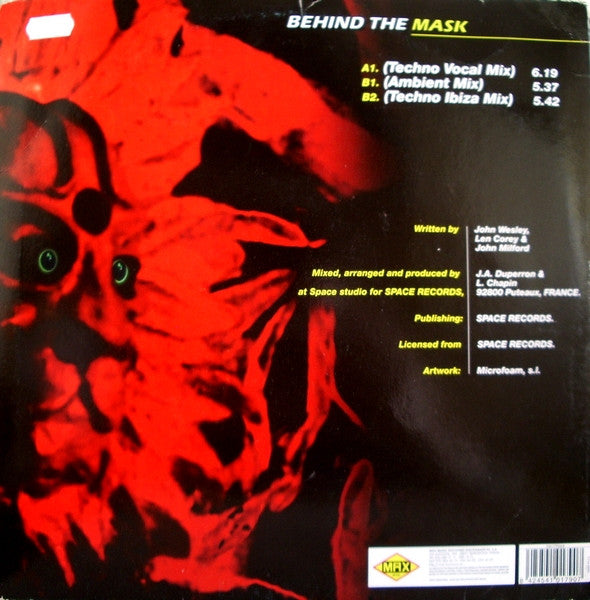 John Wesley - Behind The Mask (12", Maxi)