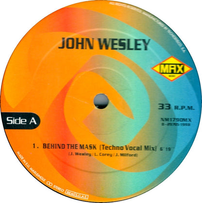 John Wesley - Behind The Mask (12", Maxi)