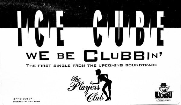 Ice Cube - We Be Clubbin' (12", Promo)