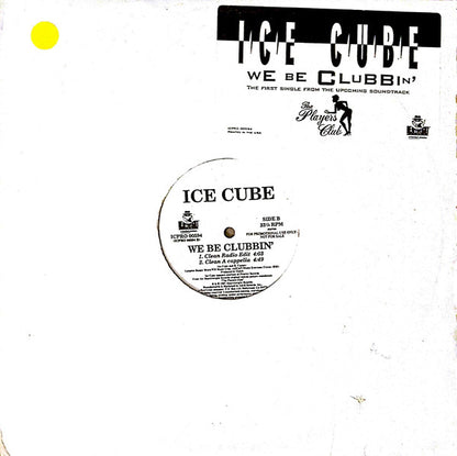 Ice Cube - We Be Clubbin' (12", Promo)