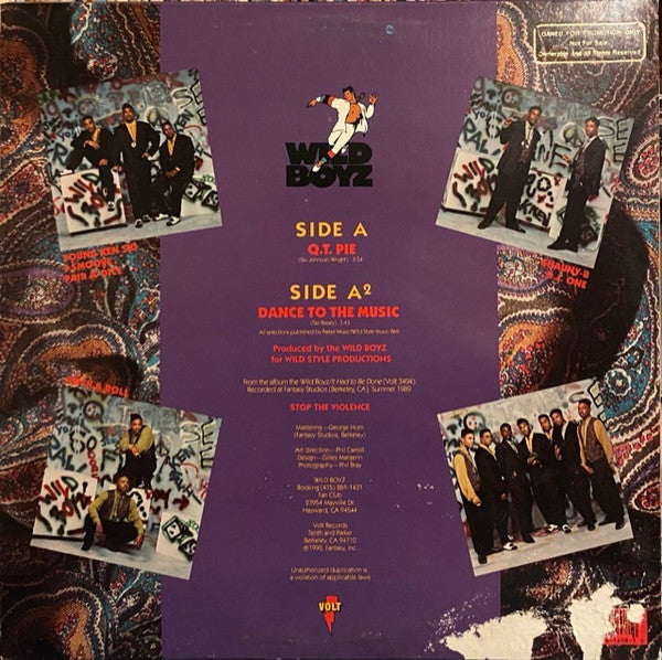 The Wild Boyz - Q.T. Pie (12")