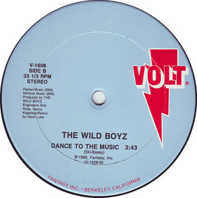 The Wild Boyz - Q.T. Pie (12")