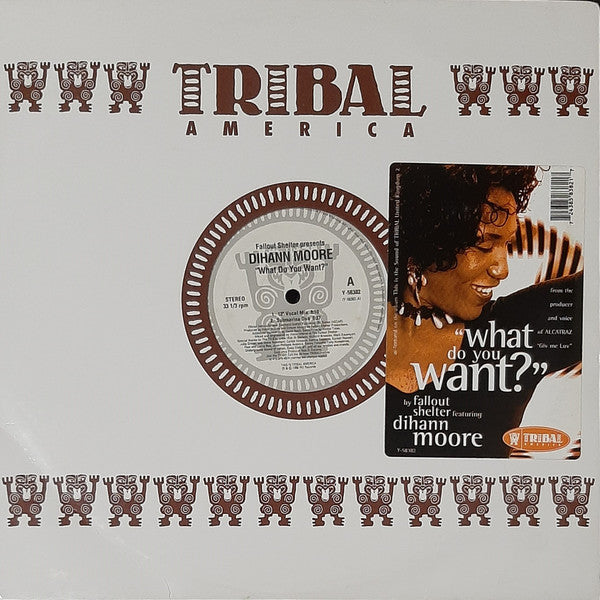 Fallout Shelter Featuring Dihann Moore : What Do You Want? (12")