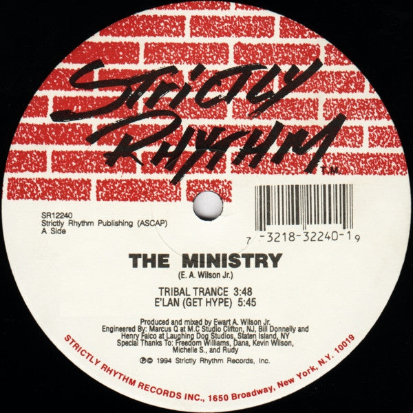 The Ministry - Tribal Trance (12")