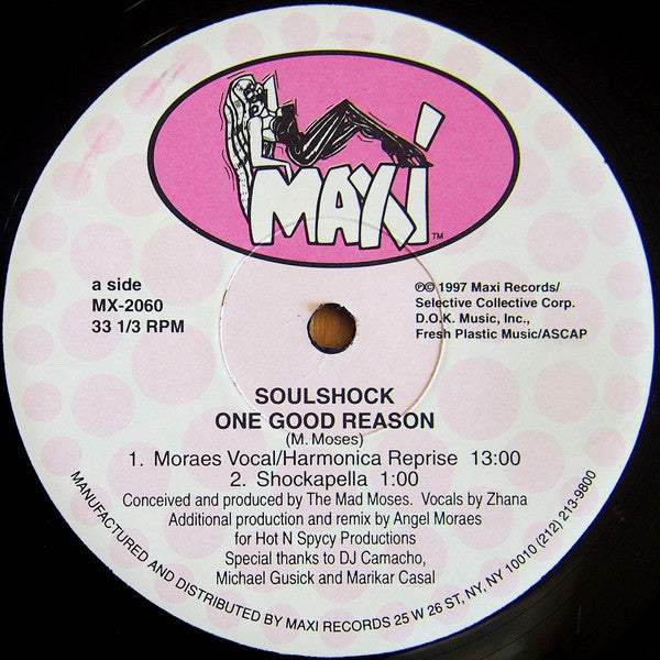 Soulshock (2) : One Good Reason (12")
