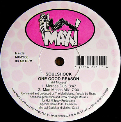 Soulshock (2) : One Good Reason (12")