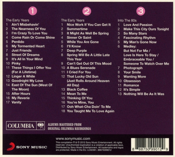 Sarah Vaughan - The Real... Sarah Vaughan (The Ultimate Collection) (3xCD, Comp)