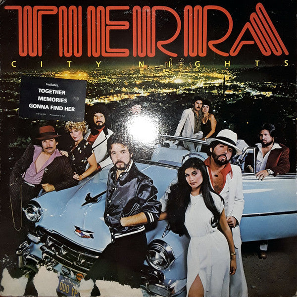 Tierra : City Nights (LP, Album, Promo, Pit)