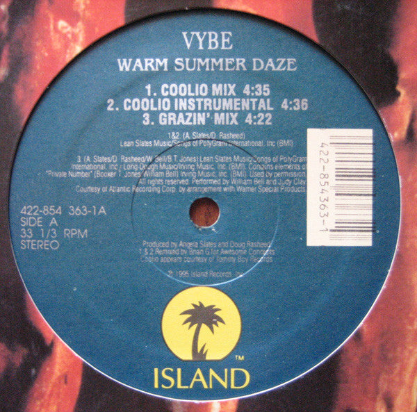 Vybe : Warm Summer Daze (12")
