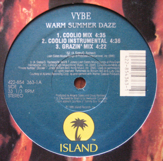Vybe : Warm Summer Daze (12")