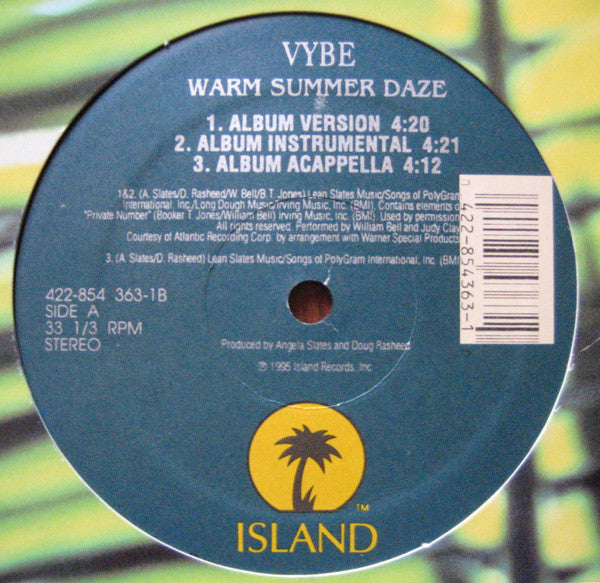 Vybe : Warm Summer Daze (12")
