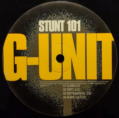 G-Unit Feat. 50 Cent, Lloyd Banks & Young Buck : Stunt 101 (12", Single)