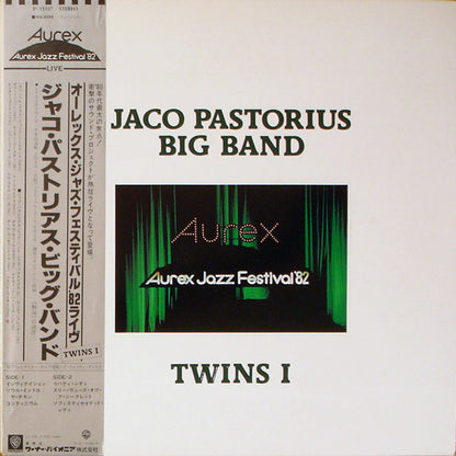 Jaco Pastorius Big Band = Jaco Pastorius Big Band - Twins I (Aurex Jazz Festival '82) = オーレックス・ジャズ・フェスティバル '82 ライヴ Twins I (LP, Album)