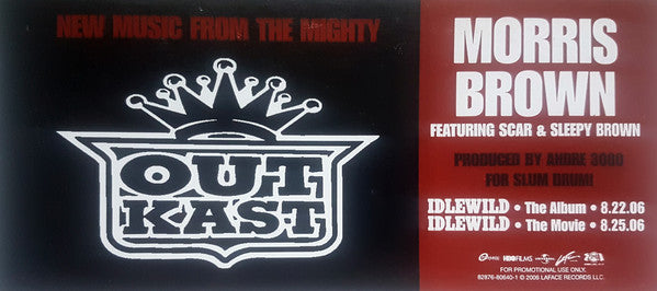 OutKast : Morris Brown (12", Promo)