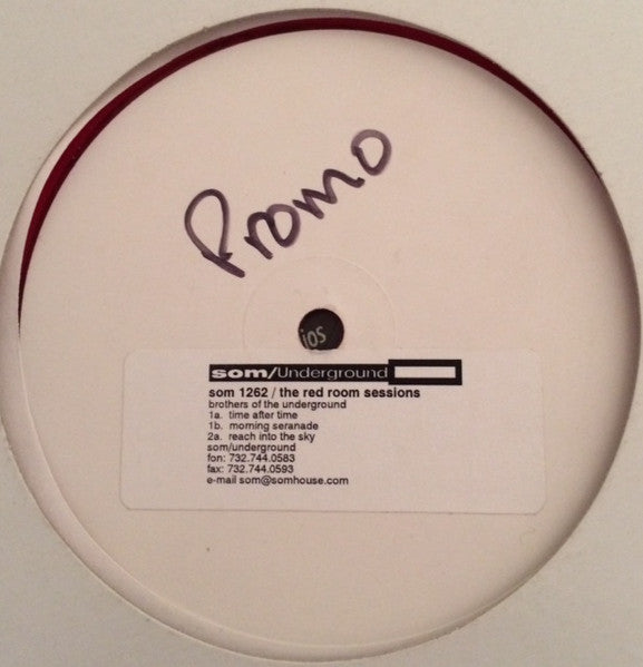 Brothers Of The Underground - The Red Room Sessions (12", Promo, W/Lbl, Red)
