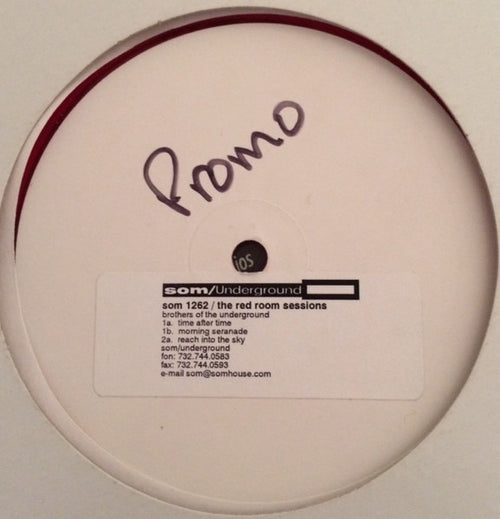 Brothers Of The Underground - The Red Room Sessions (12", Promo, W/Lbl, Red)