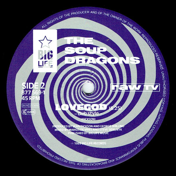 The Soup Dragons - I'm Free (12", Single)