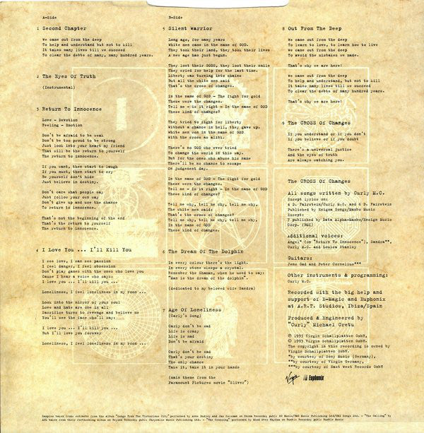 Enigma - The Cross Of Changes (LP, Album)