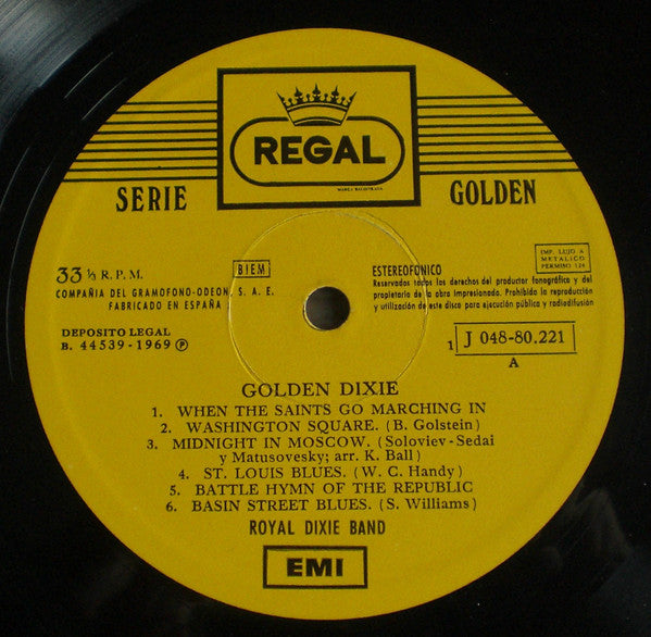Royal Dixie Band - Golden Dixie (LP)