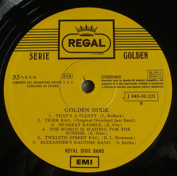 Royal Dixie Band - Golden Dixie (LP)