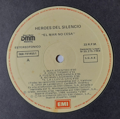 Heroes Del Silencio* : El Mar No Cesa (LP, Album)