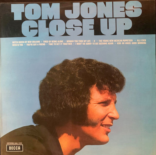 Tom Jones : Close Up (LP, Album)