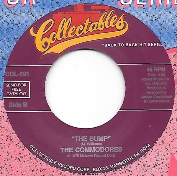 Commodores : Slippery When Wet / The Bump (7", Single, RE)