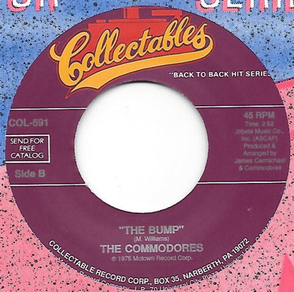 Commodores : Slippery When Wet / The Bump (7", Single, RE)