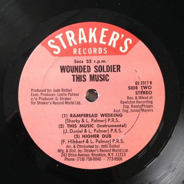 Wounded Soldier : This Music (LP, Album)