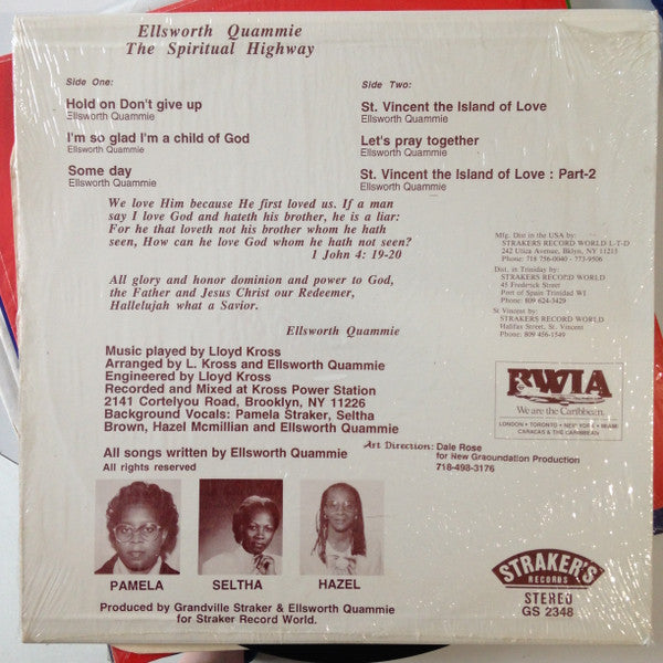 Ellsworth Quammie : The Spiritual Highway (LP, Album)