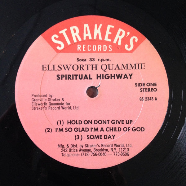 Ellsworth Quammie : The Spiritual Highway (LP, Album)