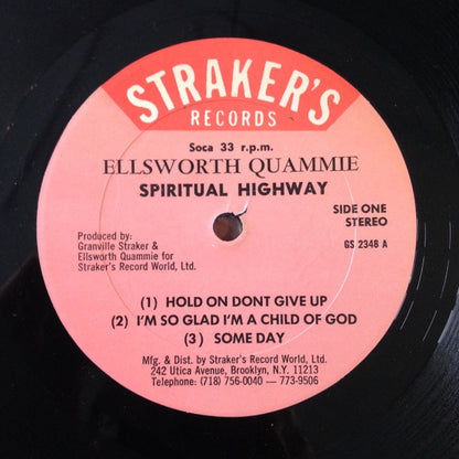 Ellsworth Quammie : The Spiritual Highway (LP, Album)