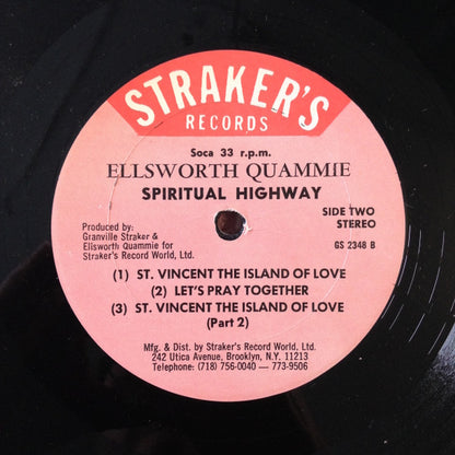 Ellsworth Quammie : The Spiritual Highway (LP, Album)