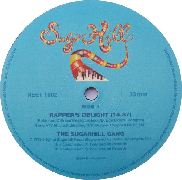 Sugarhill Gang - Rapper's Delight / Apache (12", RE)