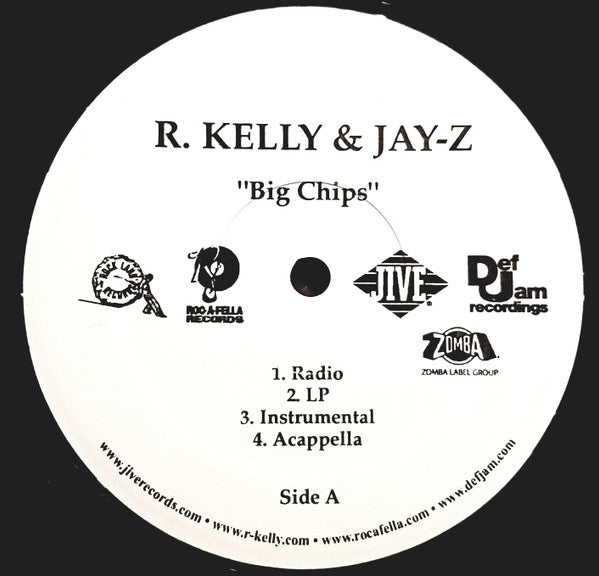 R. Kelly & Jay-Z - Big Chips / The Return (12", Promo)