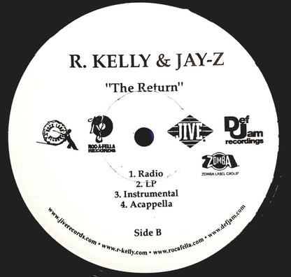 R. Kelly & Jay-Z - Big Chips / The Return (12", Promo)