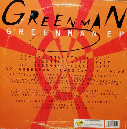 Greenman - Greenman E.P. (12", EP)