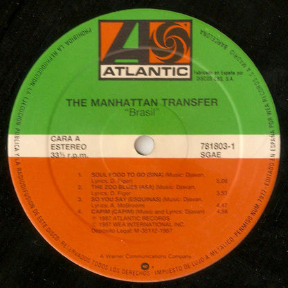 The Manhattan Transfer : Brasil (LP, Album)