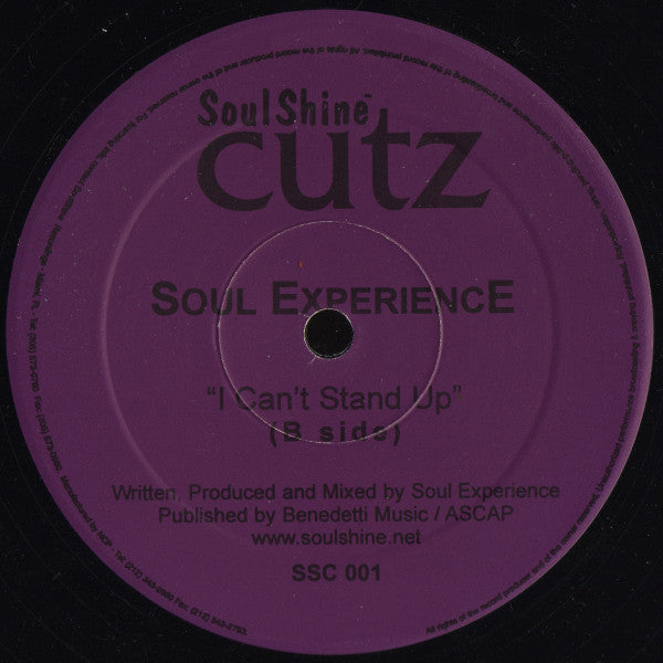 Soul Experience - Soul Experience EP (12", EP)