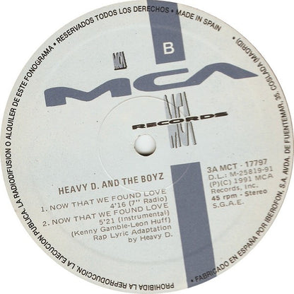 Heavy D. & The Boyz - Now That We Found Love (12")