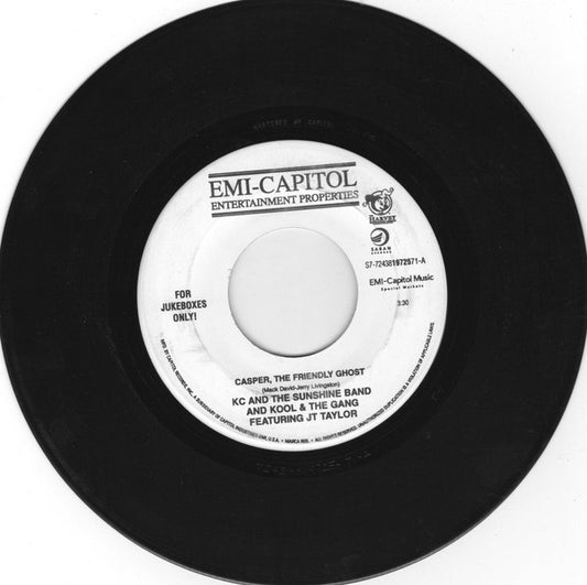 KC & The Sunshine Band and Kool & The Gang Featuring J.T. Taylor / Shampoo : Casper, The Friendly Ghost / Delicious (7", Single, Jukebox)